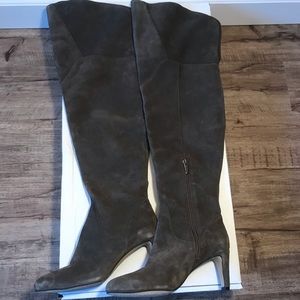 Vince Camuto Grey Suede Boots